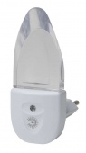 Светильник NN-618-LS-W ночник "Кристалл" от сети с сенсором бел. ЭРА Б0019102