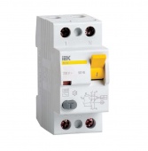 Выключатель дифференциального тока (УЗО) 2п 32А 30мА тип A ВД1-63 ИЭК MDV11-2-032-030
