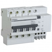 Выключатель автоматический дифференциального тока 4п 50А 30мА АД14 GENERICA ИЭК MAD15-4-050-C-030