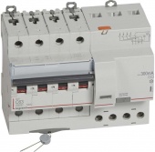 Выключатель автоматический дифференциального тока 4п C 63А 300мА тип AC 6кА DX3 7мод. Leg 411211