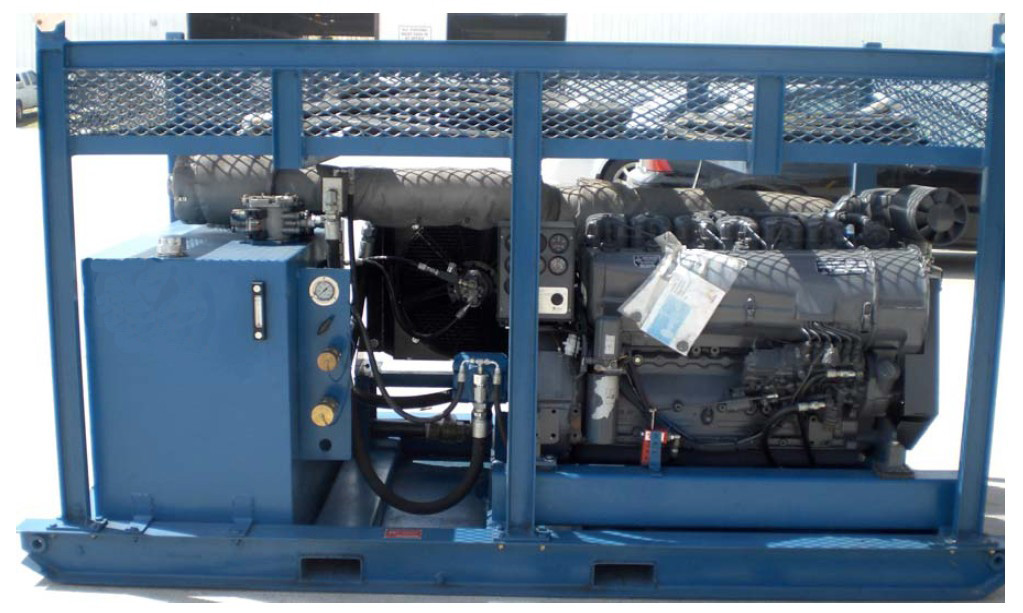 Гидравлическая станция с воздушным охлаждением (Air Cooled Hydraulic Power Units YZBF-120LD/2-5III)
