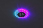 Светильник DK LD6 BL/WH декор cо светодиодной подсветкой голубой ЭРА Б0019210
