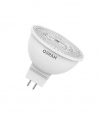 Лампа светодиодная LED STAR MR16 4.2W/830 (замена 50Вт) 4.2Вт пласт. 3000К тепл. бел. GU5.3 350лм 110 град. 220-240В OSRAM 4052899981140