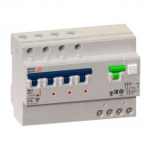 Выключатель автоматический дифференциального тока 4п C 40А 30мА тип A 6кА OptiDin VD63 УХЛ4 КЭАЗ 103480