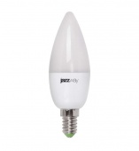 Лампа светодиодная диммируемая PLED-DIM C37 7Вт свеча 4000К белый E14 540лм 220-240В JazzWay 2859280