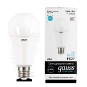 Лампа светодиодная LED Elementary A67 25Вт E27 4100К Gauss 73225