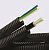 Труба гофрированная ПНД d16мм с кабелем 1.5х3 ВВГнгLS "ГОСТ+" черн. (уп.50м) ДКС 7L71650