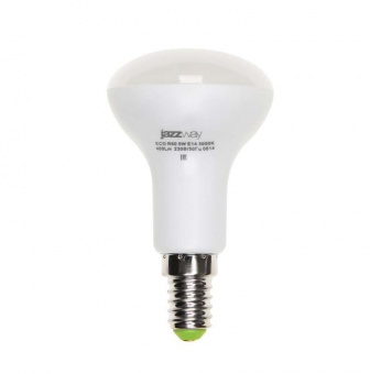 Лампа светодиодная PLED-ECO-R50 5Вт 4000К белый E14 400лм 220-240В JazzWay 1037046A