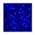 Гирлянда "Светодиодный дождь" с контроллером 1.5х1.5м 144LED син. прозр. провод 12Вт 230В IP20 NEON-NIGHT 235-033