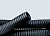 Труба гофрированная ПНД d16мм с протяж. черн. (уп.100м) ДКС 71716